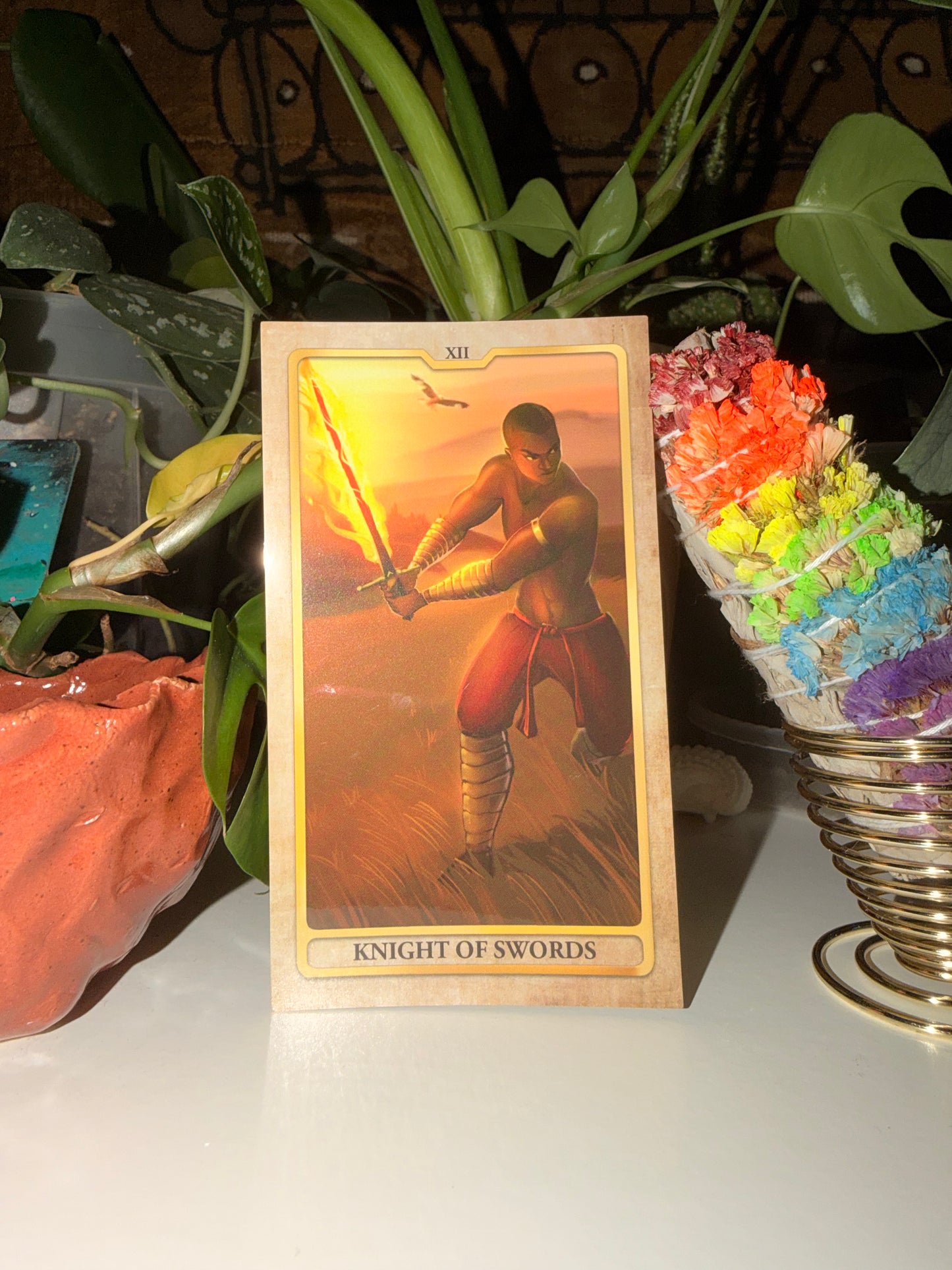 The Knight of Swords Sticker
