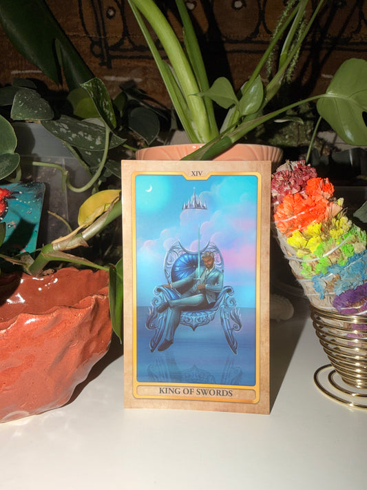 The King of Swords Sticker