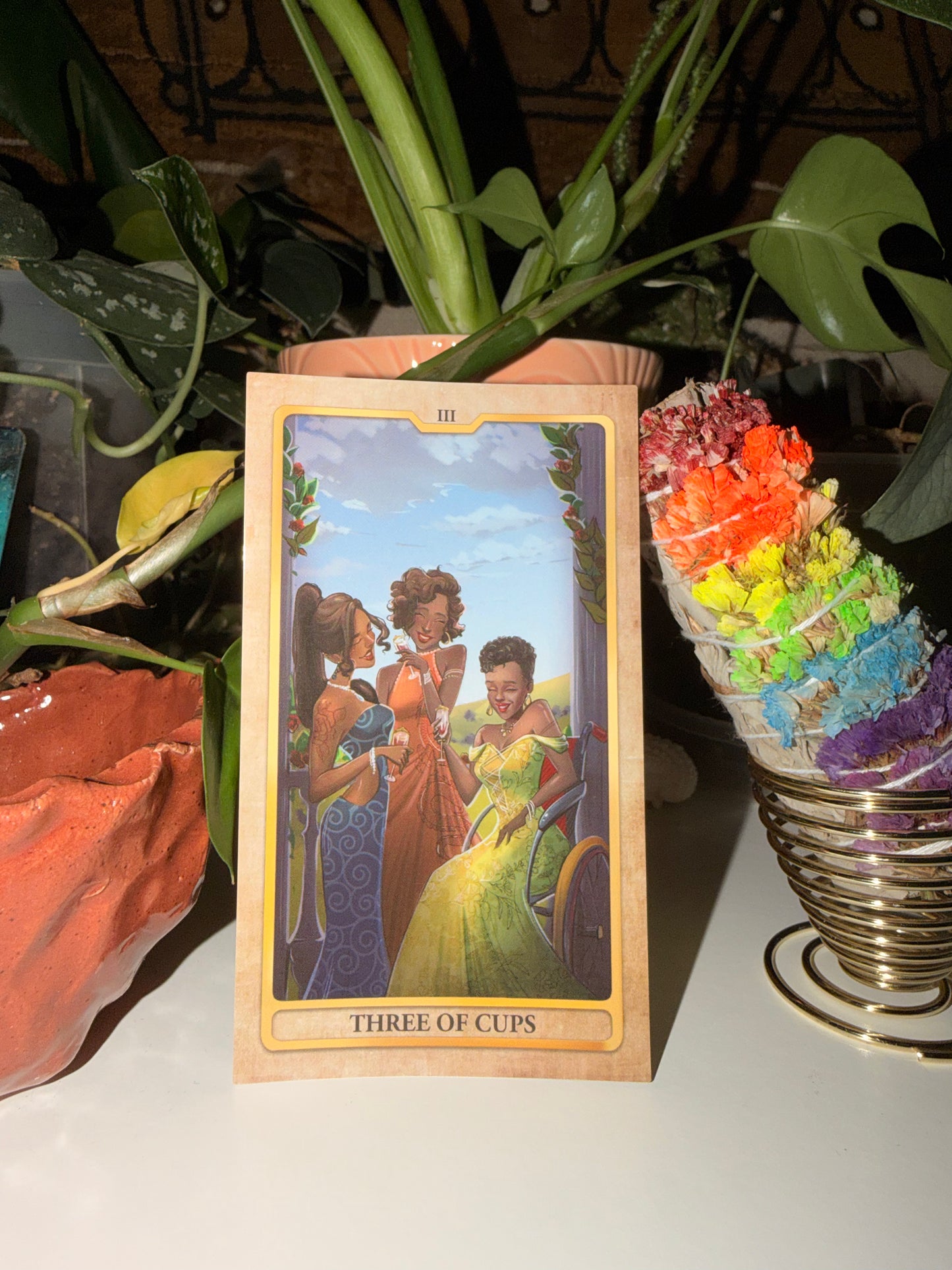 The Three of Cups Sticker