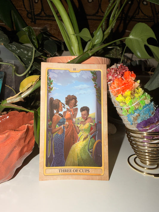 The Three of Cups Sticker
